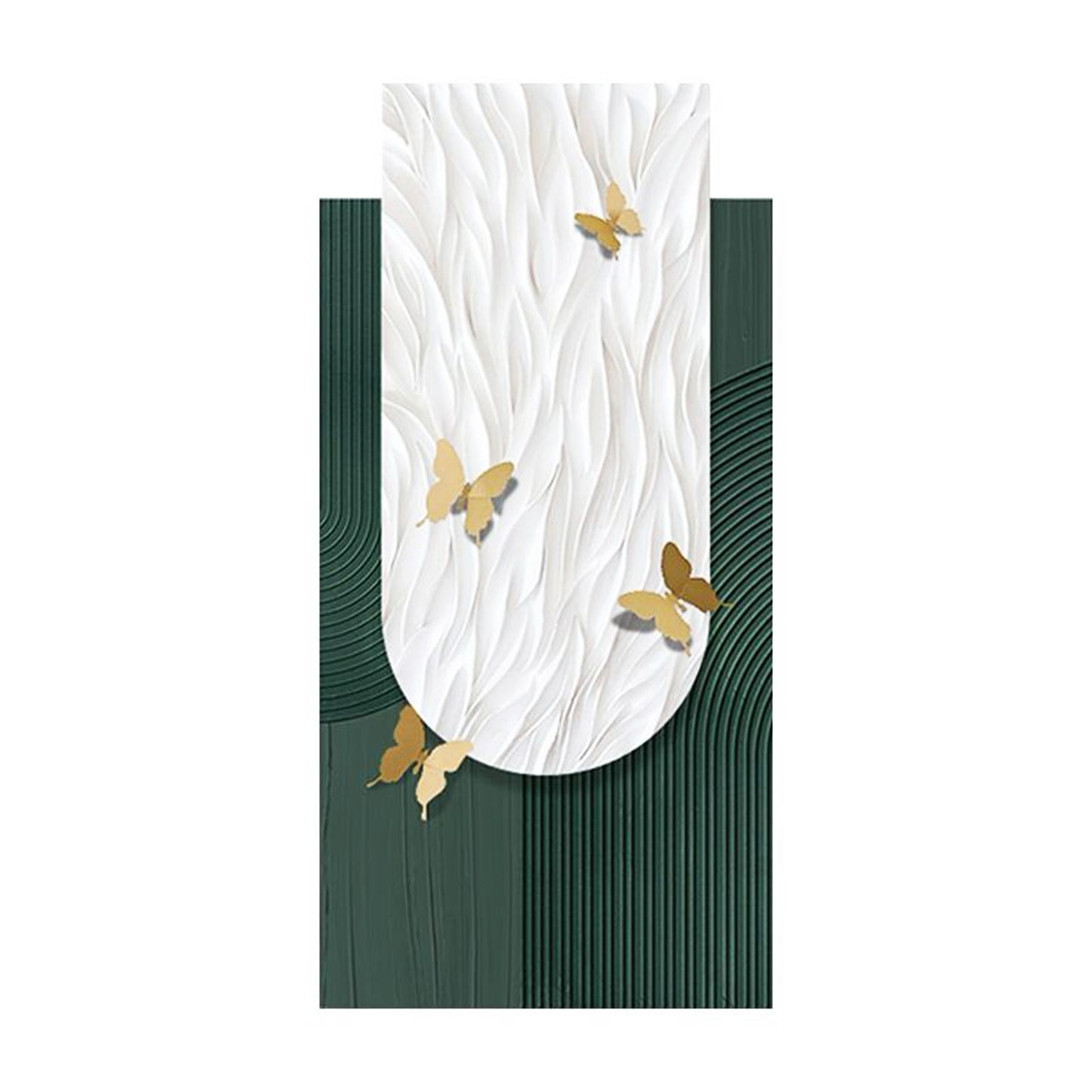 Premium Wall Art Fluttering Dreamscape 3D Premium Vertical Wall Art | 5.2 Ft x 2.6 Ft