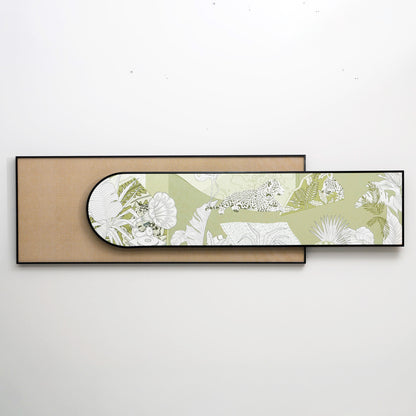 The Wild Chapter - Nature Inspired Premium 3D Leather Wall Art ~ 5.5 feet Long