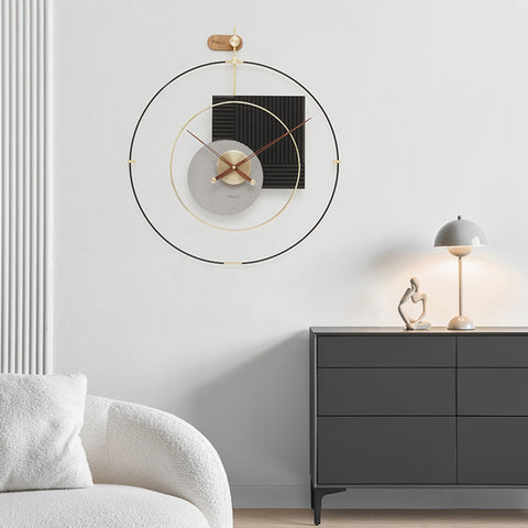 An Intricate Geometry of Life - Luxe Wall Clock Style 3