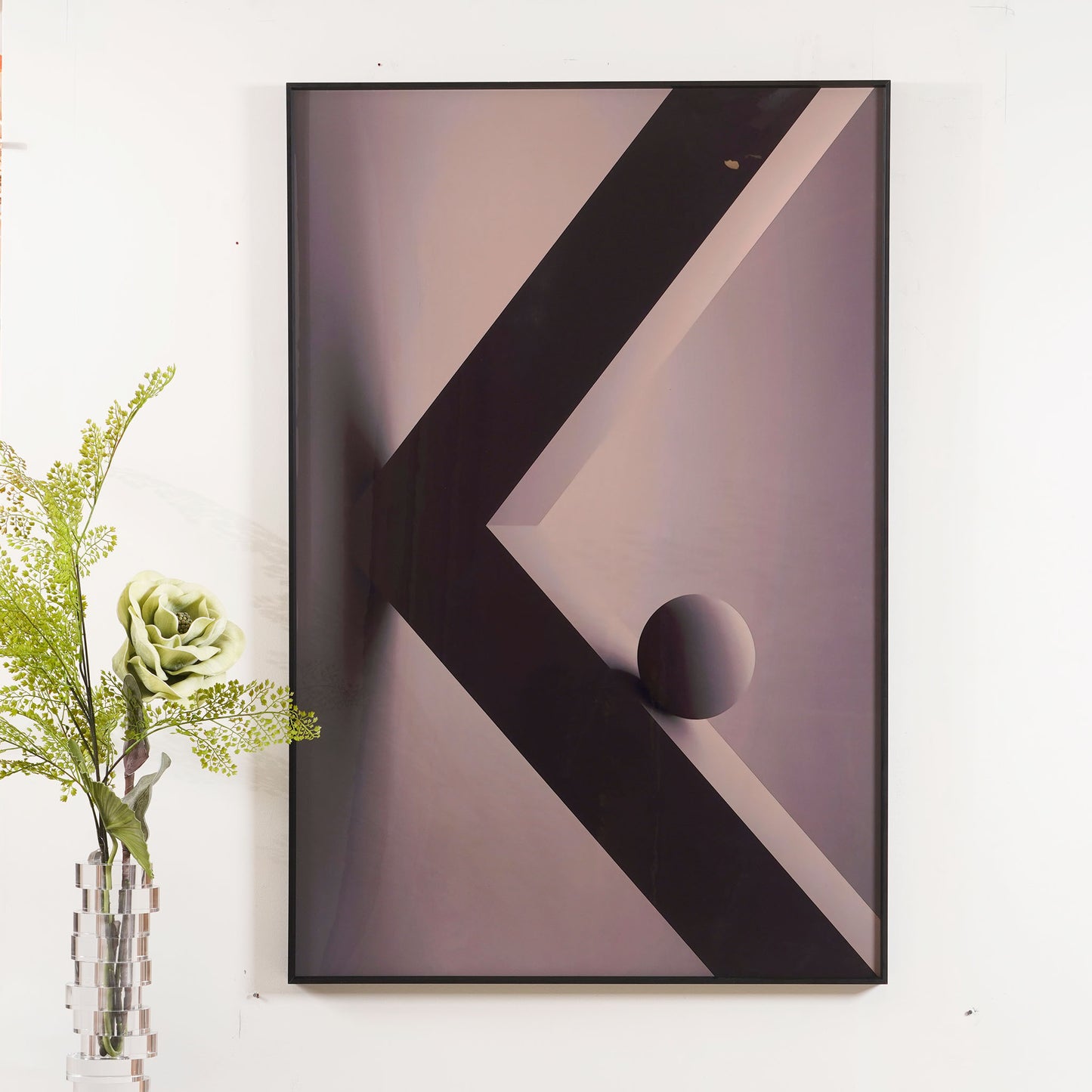 crystal porcelain wall arts The Untraversed Path - Style 4 - Crystal Porcelain Wall Art