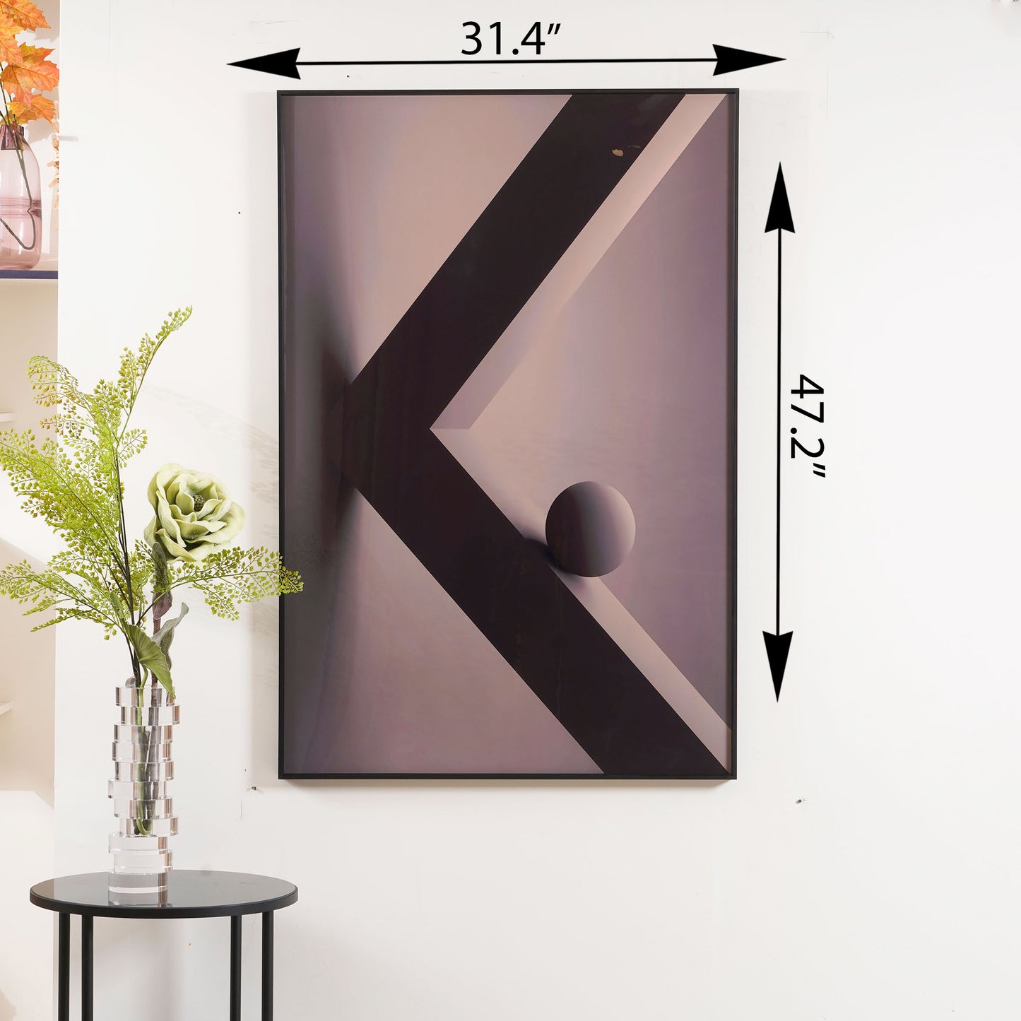 crystal porcelain wall arts The Untraversed Path - Style 4 - Crystal Porcelain Wall Art