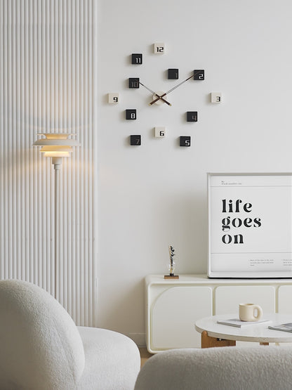 Eye of the Hurricane - Designer Wall Clock - Style 3 ~ 3 x 2.5 ft