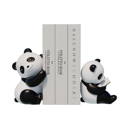Snugglets panda bookends and showpieces by La Muse