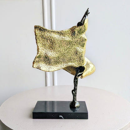 Sway sculptural lady figurine alternate view