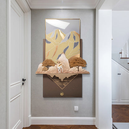 Premium Wall Art The Anima of Magnificence - Deer & Nature Themed Premium Wall Art ~ 5.5 ft x 4 ft