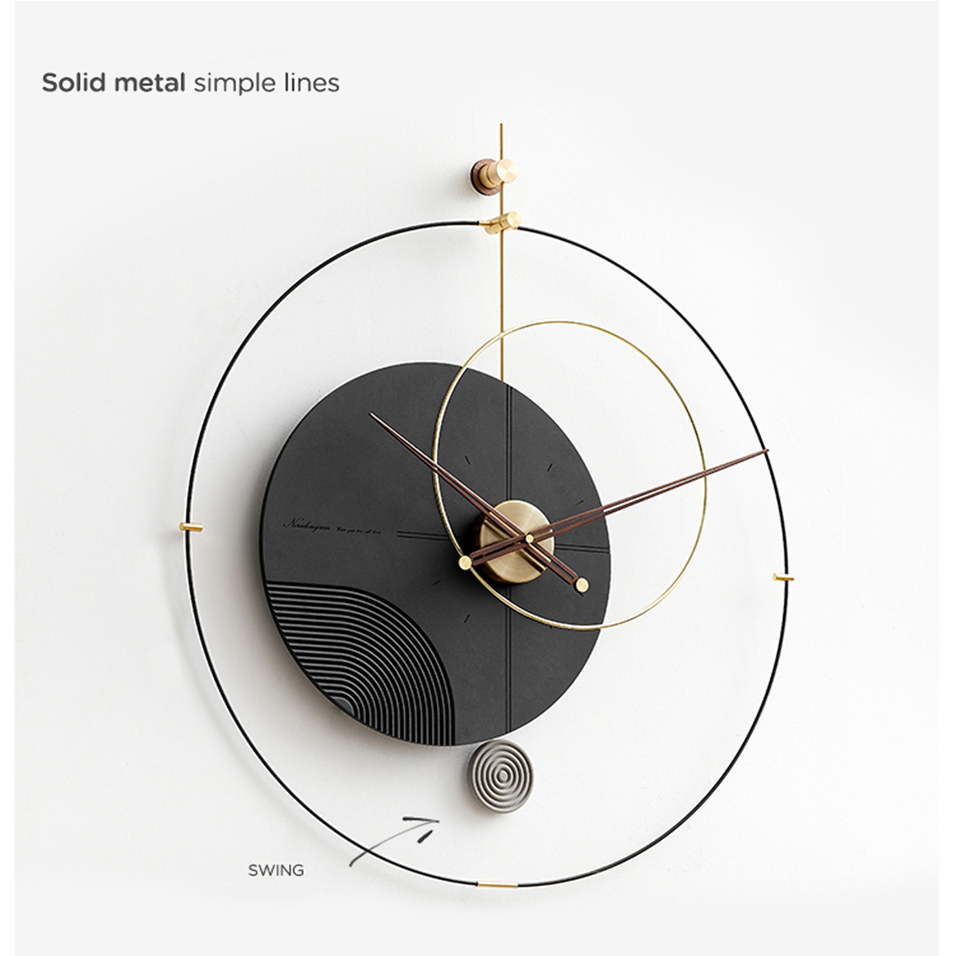 Wall Clocks The Cosmic Creation - Luxe Wall Clock - Style 3