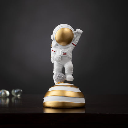 Showpiece The Benevolent Rider of The Space - Astronaut Table Showpiece - Jumping