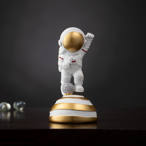 Showpiece The Benevolent Rider of The Space - Astronaut Table Showpiece - Jumping