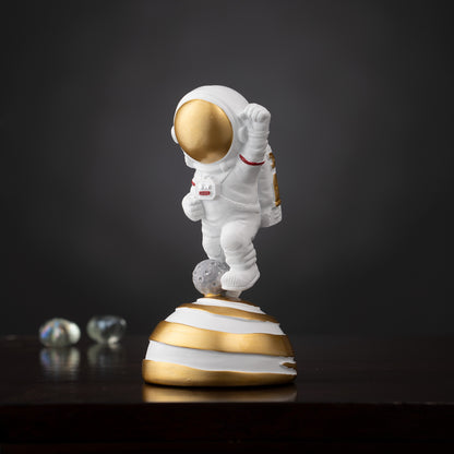 Showpiece The Benevolent Rider of The Space - Astronaut Table Showpiece - Jumping