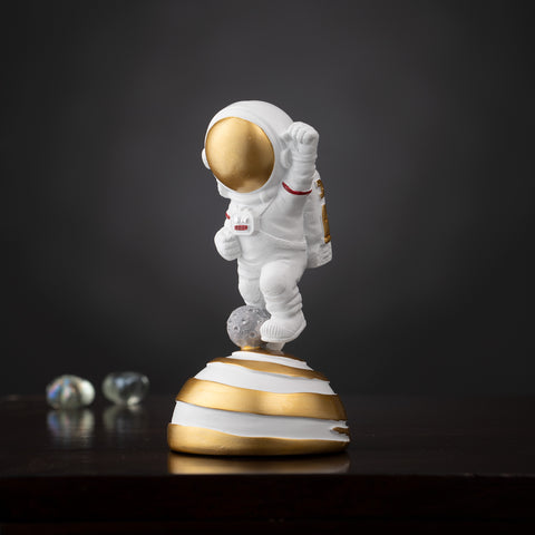 Showpiece The Benevolent Rider of The Space - Astronaut Table Showpiece - Jumping