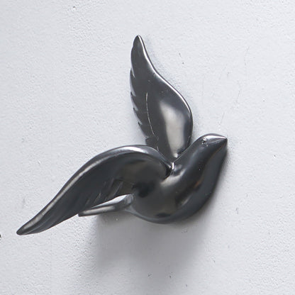 Wall Mounts & Accents The Soaring Soul - Birds Wall Mount Decor (Set of 5) - Black