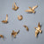 Wall Mounts & Accents Angel of Prosperity - Birds Wall Mount Decor - Gold (Set of 10)
