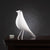 Showpiece The Chirpy Companion - Bird Table Showpiece - White
