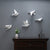 Wall Mounts & Accents The Soaring Soul - Birds Wall Mount Decor (Set of 5) - White