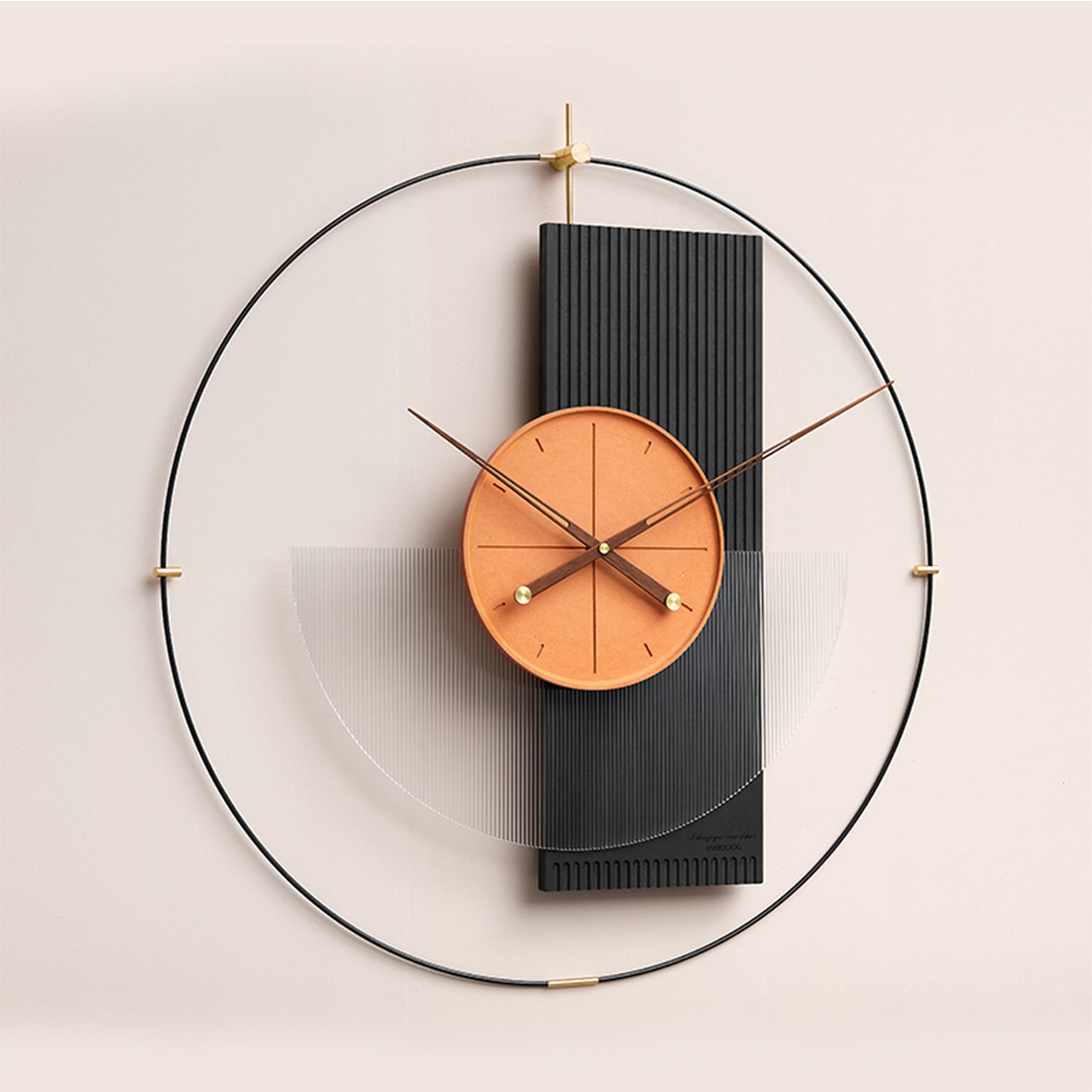 Wall Clocks Dream in Abstract - Designer Wall Clock ~ 3 ft Dia