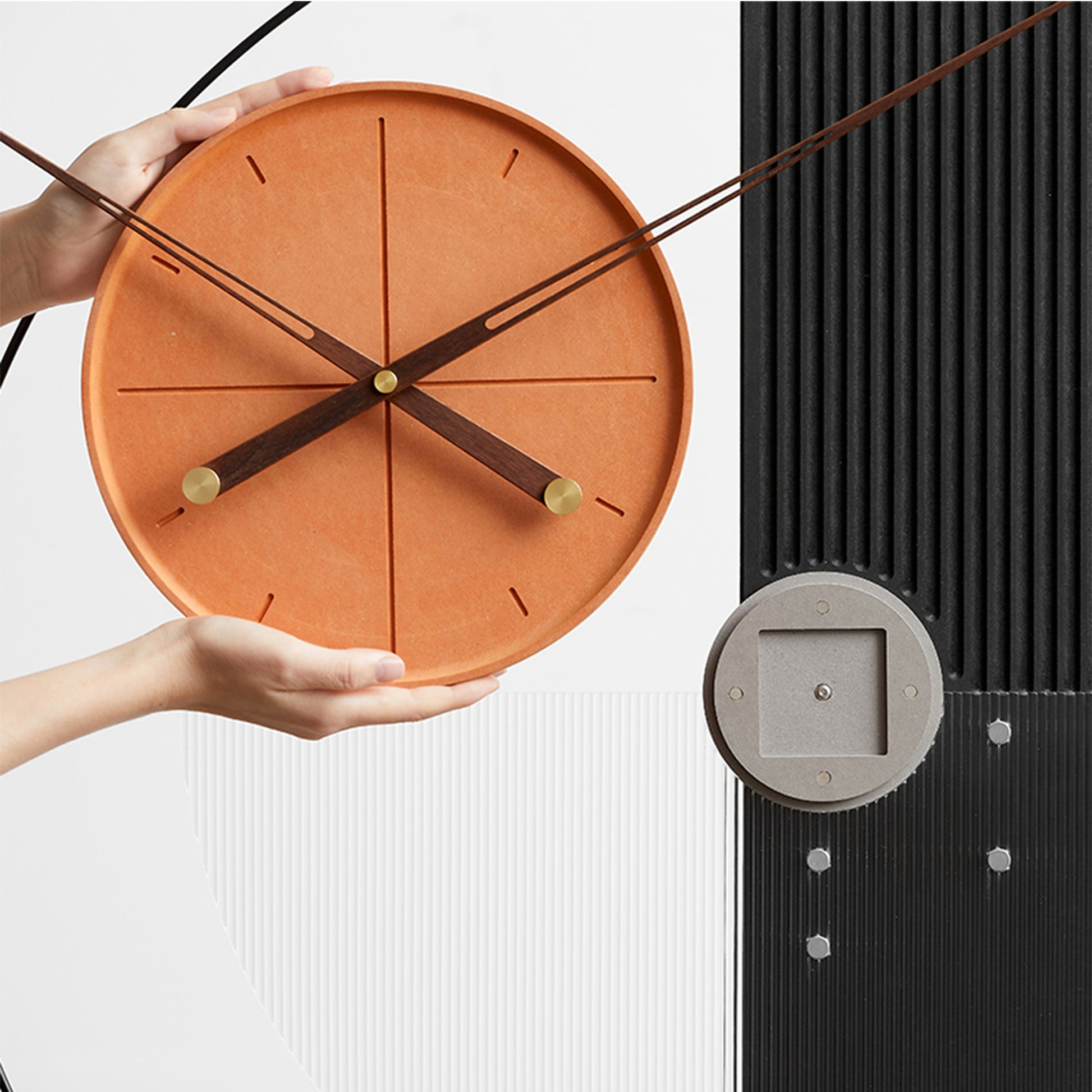 Wall Clocks Dream in Abstract - Designer Wall Clock ~ 3 ft Dia