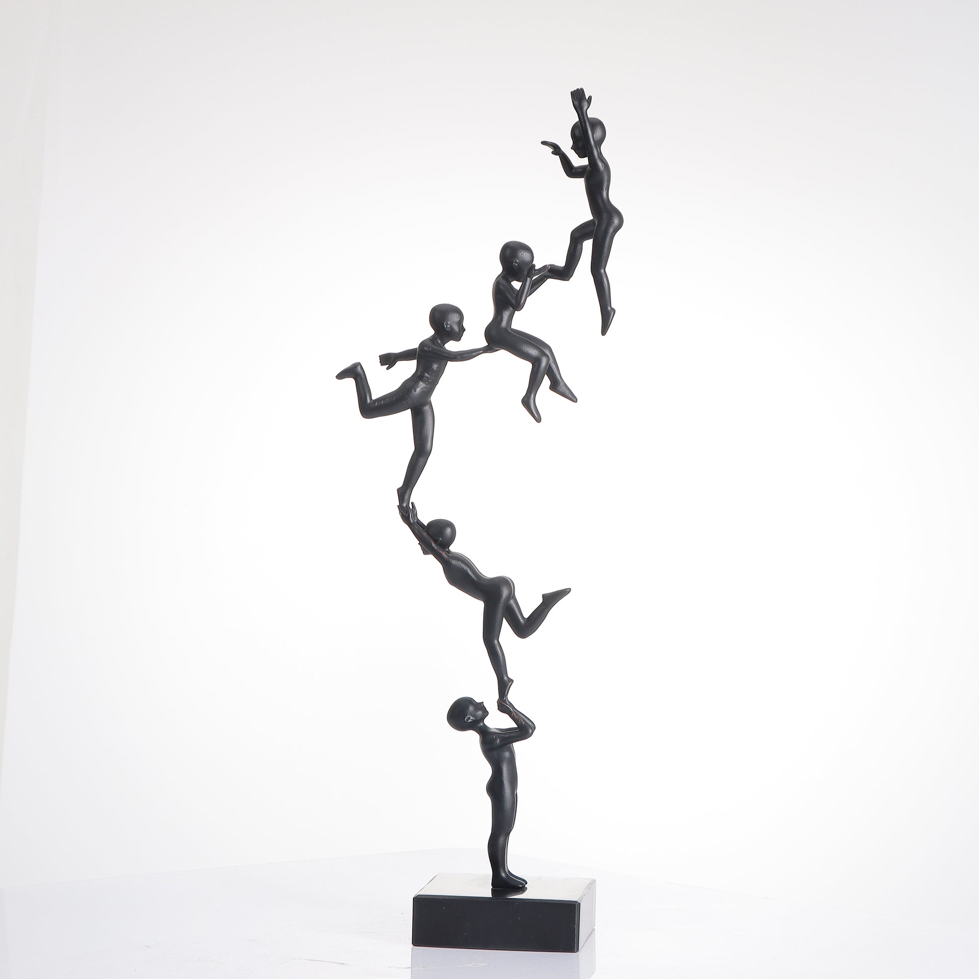 Showpiece It’s All About Progression - Marble & Metal Table Showpiece - Style 2