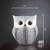 Showpiece An Illuminated Awakening - Owl Table Showpiece - White