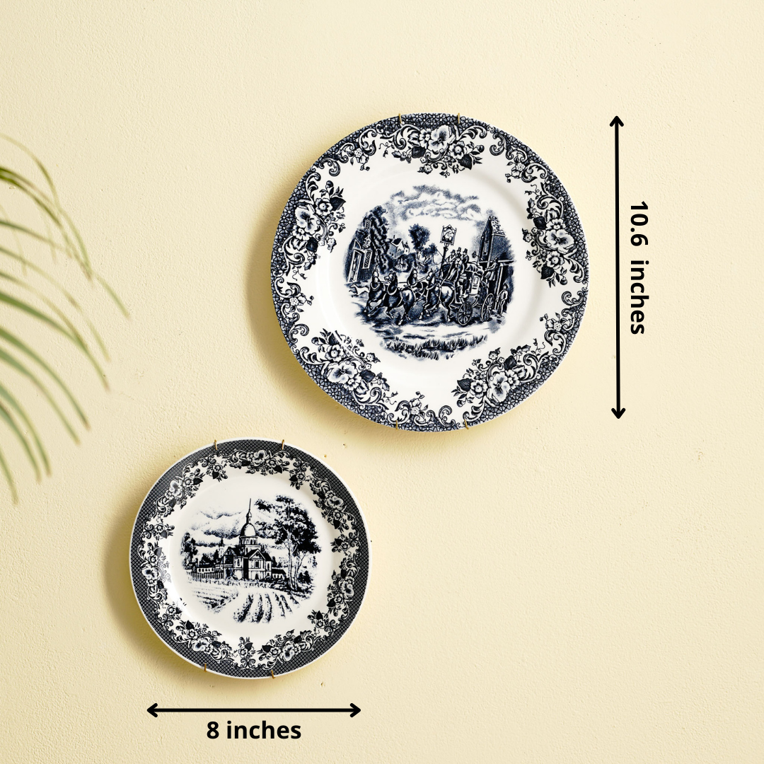 Wall Mounts & Accents The Georgian Era - Porcelain Wall Plates & Accents