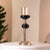 The Tower of Heritage Candle Holder - Black