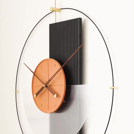 Dream in Abstract - Designer Wall Clock ~ 3 ft Dia