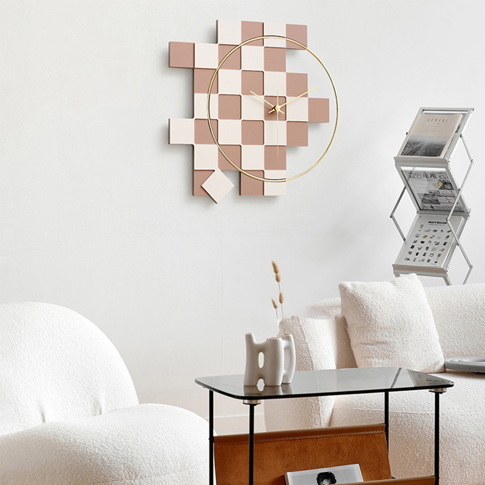 Wall Clocks Checkmate! The Game of Time - Luxe Wall Clock