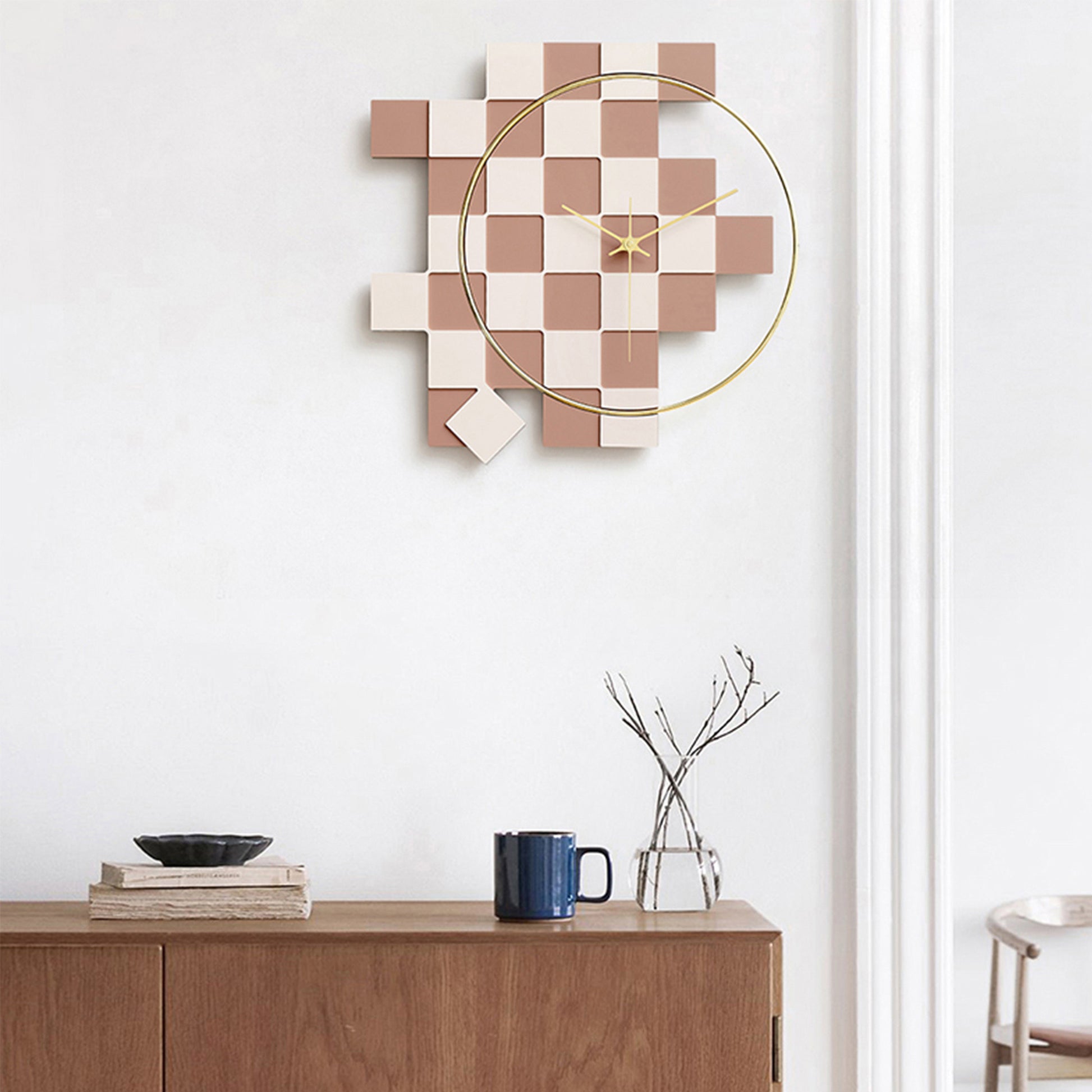 Wall Clocks Checkmate! The Game of Time - Luxe Wall Clock