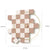 Wall Clocks Checkmate! The Game of Time - Luxe Wall Clock - Coffee Color