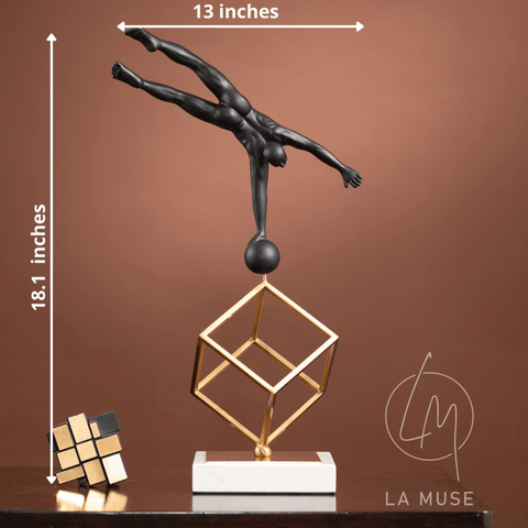 The Art of Balance Table Showpiece - Inverse Handstand