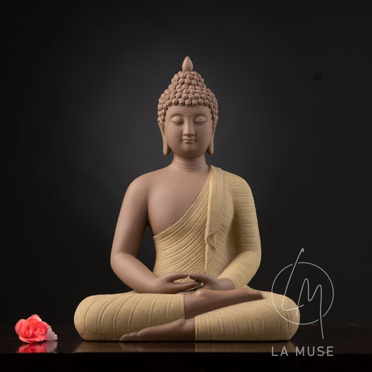 Spiritual Statues The Enlightened Siddhartha Porcelain Buddha Statue - Style 2