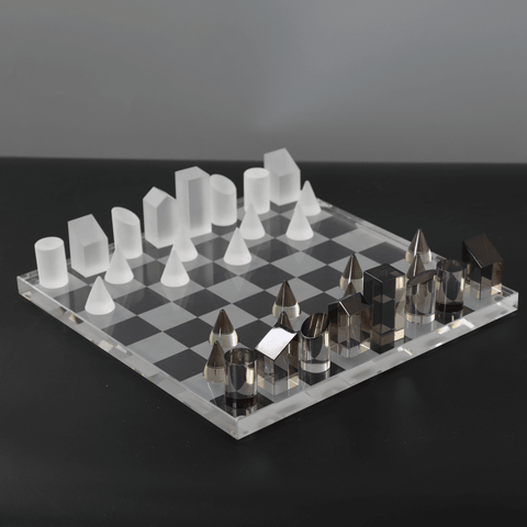 Showpiece The Game of Life - Chess Board & Table Showpiece - Crystal - Style 1
