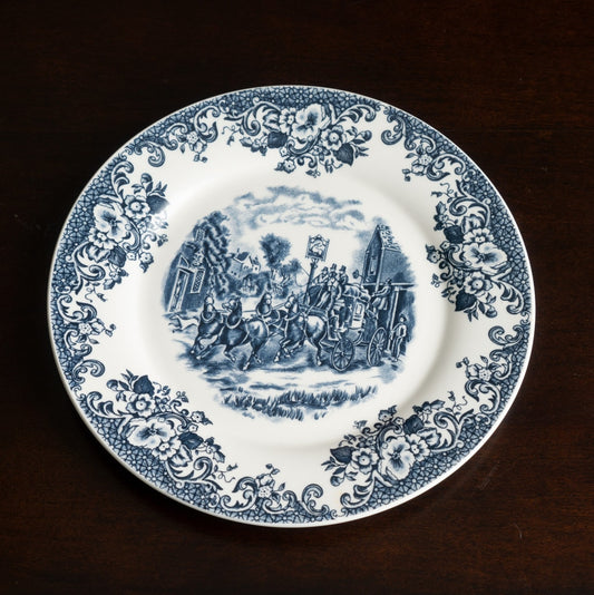 Dinner Plate The Georgian Era - Vintage Style Porcelain Dinner Plate Set