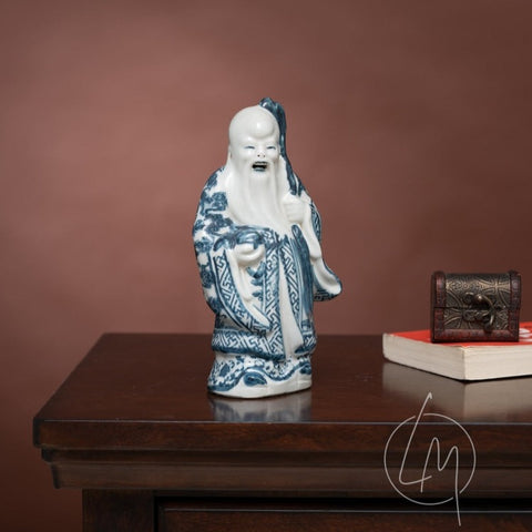 Showpiece The Stellar Sanxing Statues of Good Luck Porcelain Table Showpieces (Set of 3)